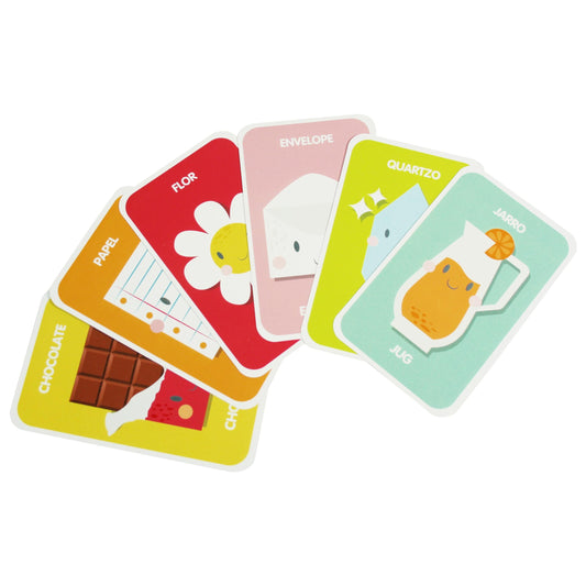 Alphabet & Numbers – Portuguese & English Bilingual Flash Cards