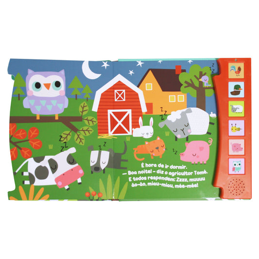 On the Farm – Portuguese Interactive Sound Book