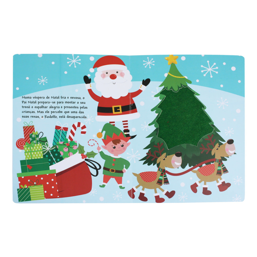 The Missing Reindeer – Portuguese Christmas Sensory Book