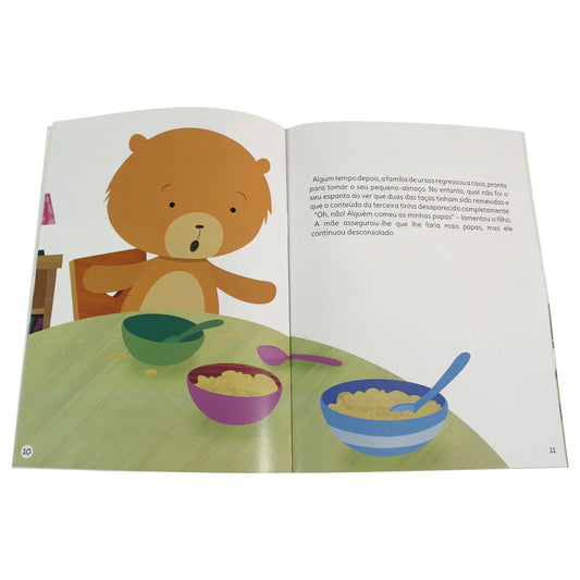 Goldilocks & Puss in Boots Classic Tales in Portuguese