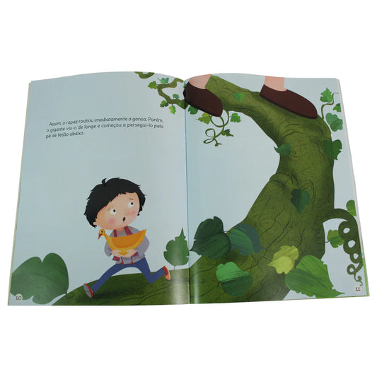 Jack & the Beanstalk & The Elves and the Shoemaker - Classic Tales in Portuguese