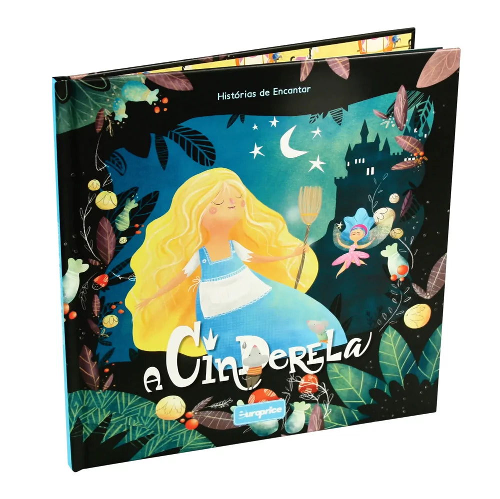 Cinderella — Children's Book in Portuguese