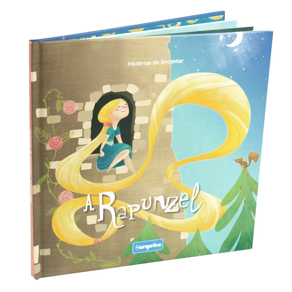 Rapunzel — Children's Book in Portuguese