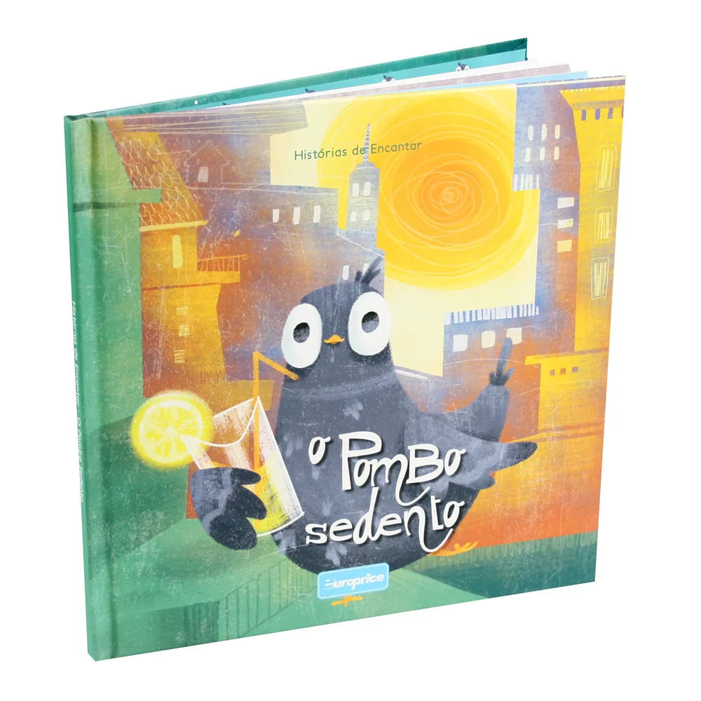 The Thirsty Pigeon — Children's Story Book in Portuguese