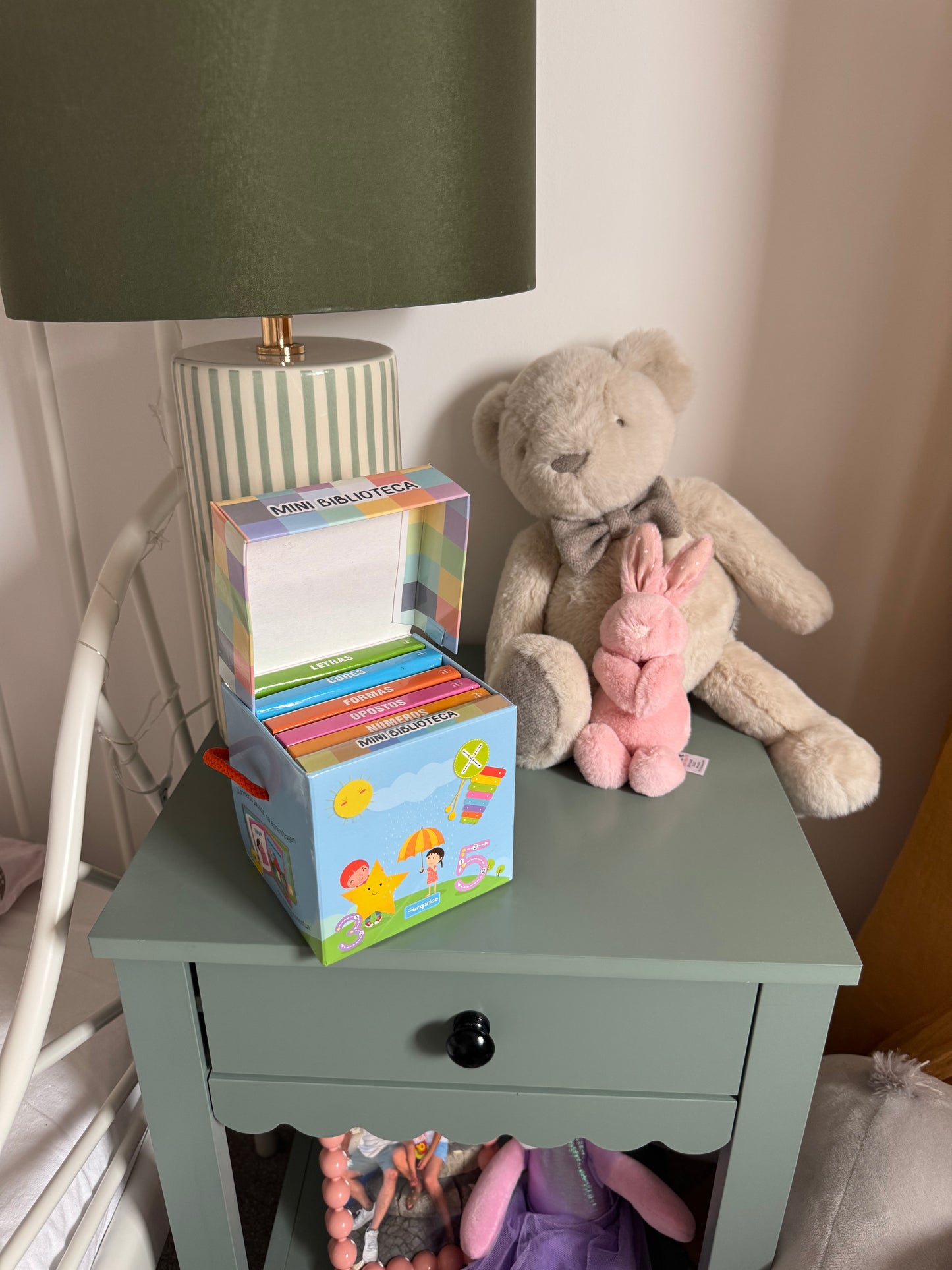 Mini Library — Portuguese Children's Collection Box | 5 Book Set