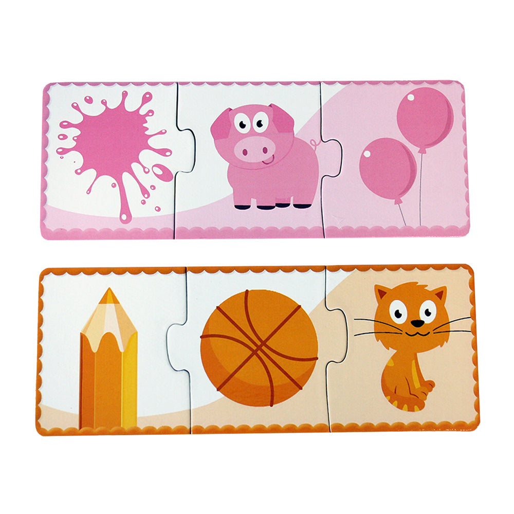Colour Trio – Portuguese Learning Puzzle for Babies & Toddlers