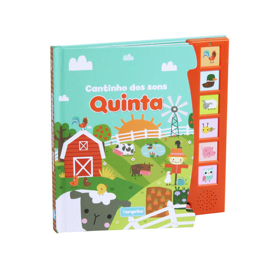On the Farm – Portuguese Interactive Sound Book