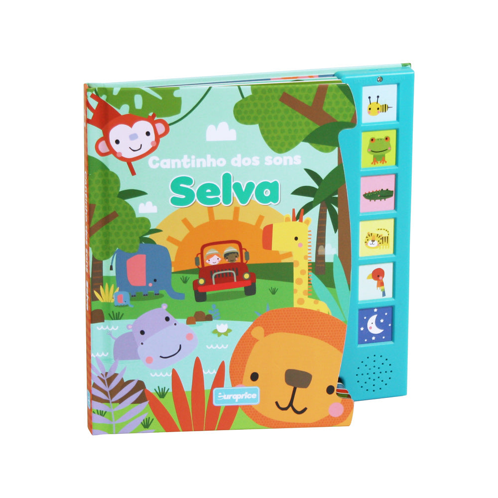 In the Jungle – Portuguese Interactive Sound Book