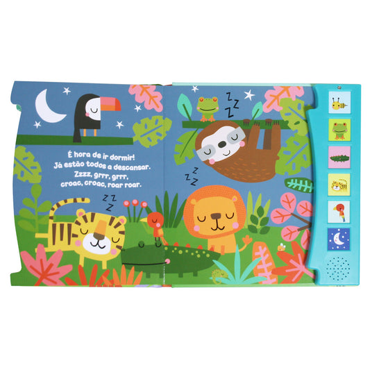 In the Jungle – Portuguese Interactive Sound Book