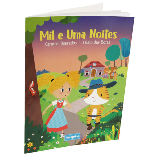Goldilocks & Puss in Boots Classic Tales in Portuguese