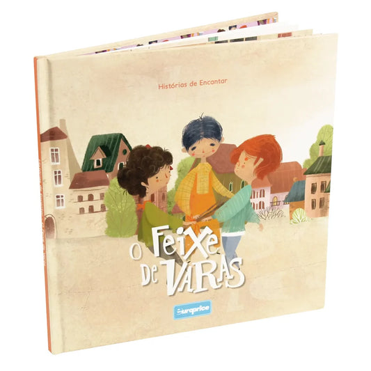The Bundle of Sticks — Children's Story Book in Portuguese