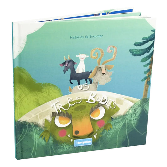 The Three Billy Goats — Children's Book in Portuguese | Os Três Bodes