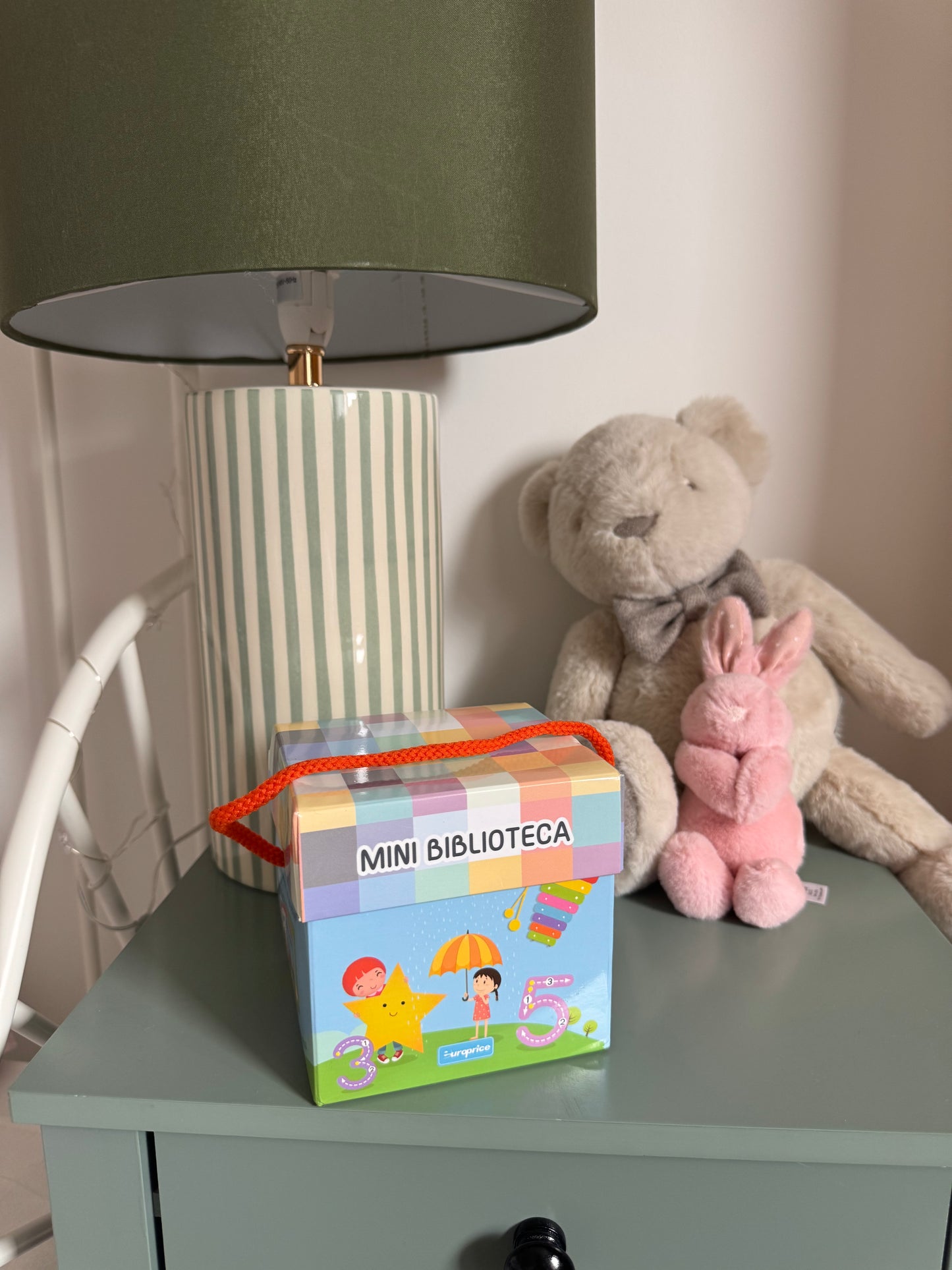 Mini Library — Portuguese Children's Collection Box | 5 Book Set