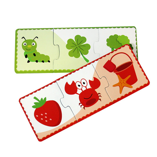 Colour Trio – Portuguese Learning Puzzle for Babies & Toddlers
